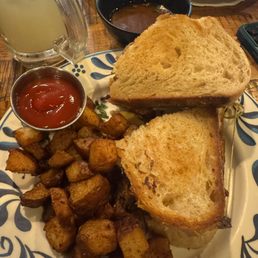 Birria Breakfast Sandwhich
