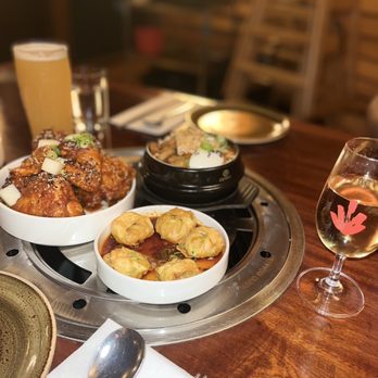 Insa - Fried Dumplings (8pc) Insa Fried Chicken Kimchi Jjigae - Korean Near Me - Brooklyn, New York