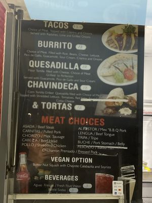 Menu photo 4 Joe's Taco Shop San Jose, CA
