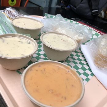 Pike Place Chowder - 4-Sampler Feast - Seafood Near Me - Seattle, Washington Pike Place Chowder - 4-Sampler Feast - Seafood Near Me - Seattle, Washington