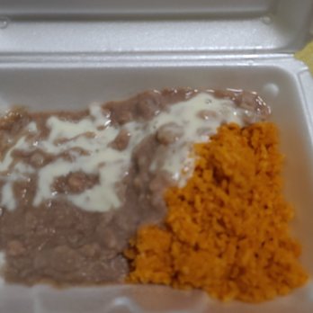 Lindo Michoacan - April 9, 2021 Arroz a frijoles(Rice and Beans) - Mexican Near Me - Anderson, Indiana