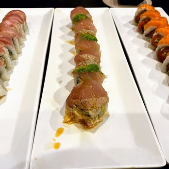 Waraii Sushi - Marine Boy, Albacore Delight, and Lemon Flash rolls - Japanese Near Me - Oceanside, California
