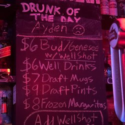 Clockwork Bar - Menu