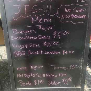 JT Grill - Today's Menu! 7-7-2020 - Caterers Near Me JT Grill - Today's Menu! 7-7-2020 - Caterers Near Me