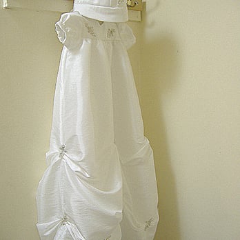 Simply Barbara - Christening dress and hat redesigned and custom-tailored from a wedding dress - Sewing & Alterations Near Me - Quincy, Massachusetts Simply Barbara - Christening dress and hat redesigned and custom-tailored from a wedding dress - Sewing & Alterations Near Me - Quincy, Massachusetts