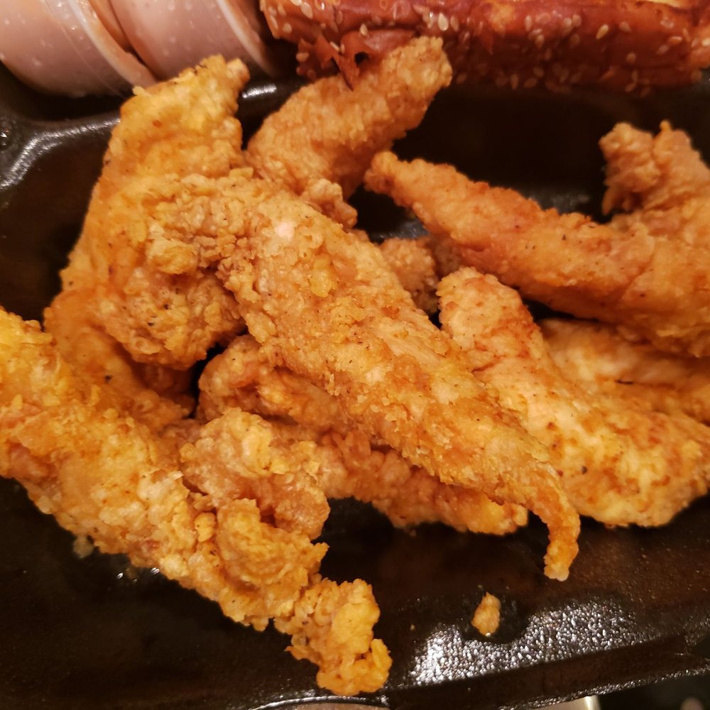 Tenders - Dried tough old chicken tenders - Chicken Wings Near Me - Huntsville, Alabama