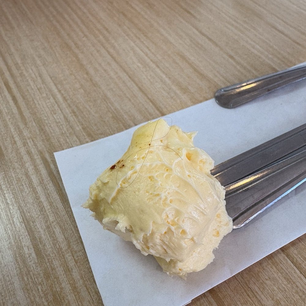 Huddle House - hair on my butter - Diners Near Me - Mayfield, Kentucky