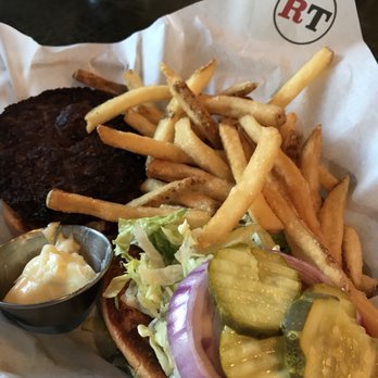 Ruby Tuesday - Hamburger- dry and unimpressive but the only decent thing to eat at Ruby Tuesday's - American Near Me - Edinburgh, Indiana Ruby Tuesday - Hamburger- dry and unimpressive but the only decent thing to eat at Ruby Tuesday's - American Near Me - Edinburgh, Indiana