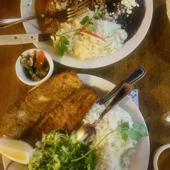 La Cocina Oaxaquena - that fire sauce i speak of is only shown as half in corner of the photo - Mexican Near Me - Seattle, Washington