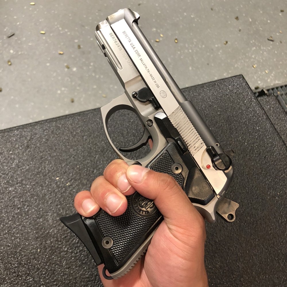 Dingmans Shooting Range - Beretta M9 - Gun/Rifle Ranges Near Me - Dingmans Ferry, Pennsylvania