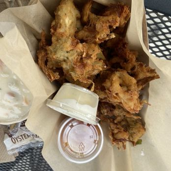 The Birds Cafe - Fried artichoke hearts - Seafood Near Me - Bodega Bay, California The Birds Cafe - Fried artichoke hearts - Seafood Near Me - Bodega Bay, California