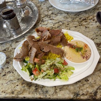 Sahara Restaurant - Gyro Gyro or Shawarma Plate with Hummus or rice & salad! Absolutely amazing! - Middle Eastern Near Me - Indianapolis, Indiana Sahara Restaurant - Gyro Gyro or Shawarma Plate with Hummus or rice & salad! Absolutely amazing! - Middle Eastern Near Me - Indianapolis, Indiana