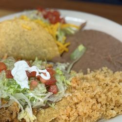 Taqueria Acapulco Mexican Restaurant Jalisco - 24. Crispy Taco Plate
