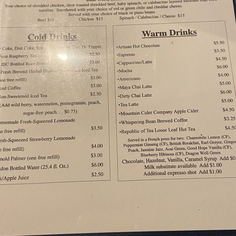 Blue Window Bistro - menu 8-17-2023 - New American Near Me - Los Alamos, New Mexico Blue Window Bistro - menu 8-17-2023 - New American Near Me - Los Alamos, New Mexico