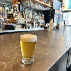 The BottleHouse Brewing Company - Beer Flight -- signature Pilsner.