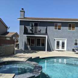 pool and patio