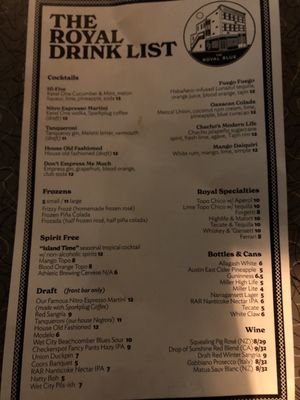 Menu photo 3 The Royal Blue Baltimore, MD