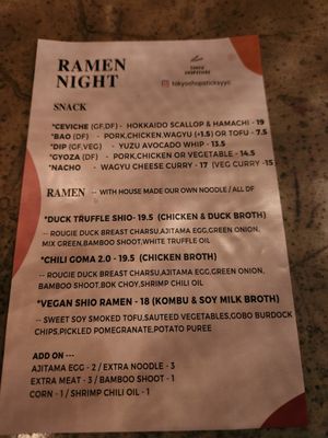 Menu photo 3 SHELTER Calgary, AB