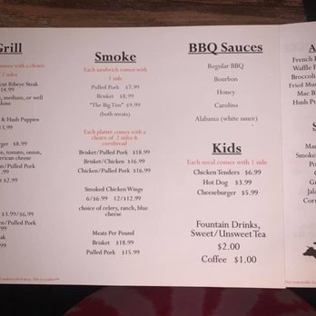 T&M BBQ/Grill - Menu - Barbeque Near Me - Bridgeport, West Virginia T&M BBQ/Grill - Menu - Barbeque Near Me - Bridgeport, West Virginia