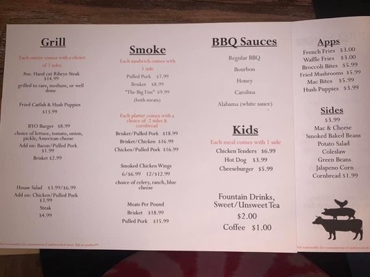 Menu photo 4 T&M BBQ/Grill Bridgeport, WV Menu photo 4 T&M BBQ/Grill Bridgeport, WV