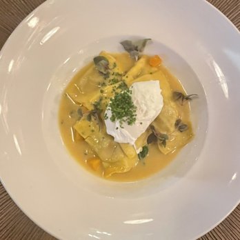 Daniel's - Ravioli of the day! Mushroom and poached egg - French Near Me - Genoa, Nevada Daniel's - Ravioli of the day! Mushroom and poached egg - French Near Me - Genoa, Nevada