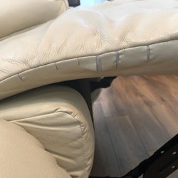 Rostock Furniture - Damage to one footrest.