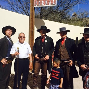 O.K. Corral - My dad and sons at the O.K. Corral after the gun fight - Museums Near Me - Tombstone, Arizona O.K. Corral - My dad and sons at the O.K. Corral after the gun fight - Museums Near Me - Tombstone, Arizona