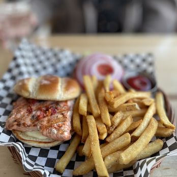 Anthony's - Wild Alaska Salmon Burger - Seafood Near Me - Tacoma, Washington Anthony's - Wild Alaska Salmon Burger - Seafood Near Me - Tacoma, Washington