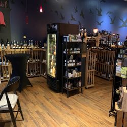 3 Little Birds Corks & More - Well stocked in wines.