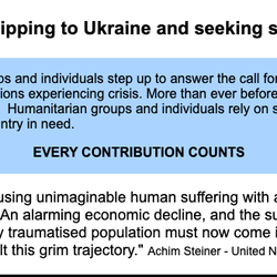 Little Wing Curiosity Shoppe & Thrift Store - LIttle Wing Mission - Hope for Ukraine