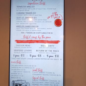 Stuffd Wings - The menu..k - Chicken Wings Near Me - Houston, Texas Stuffd Wings - The menu..k - Chicken Wings Near Me - Houston, Texas