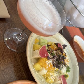 Oyamel - The fruit salad, watermelon mojito. Refreshing. - Mexican Near Me - Washington, DC, District of Columbia