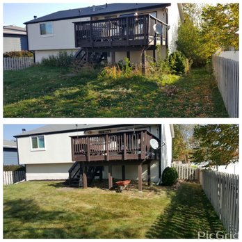 Yardworx Lawn and Landscape - before and after - Landscaping Near Me - Lincoln, Nebraska Yardworx Lawn and Landscape - before and after - Landscaping Near Me - Lincoln, Nebraska