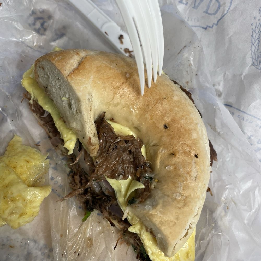 Spread Bagelry - The Philly Special - add an egg - Bagels Near Me - Savannah, Georgia Spread Bagelry - The Philly Special - add an egg - Bagels Near Me - Savannah, Georgia