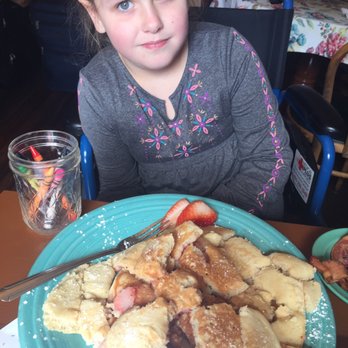 Hobbit Cafe - Strawberry pancakes - Burgers Near Me - Houston, Texas