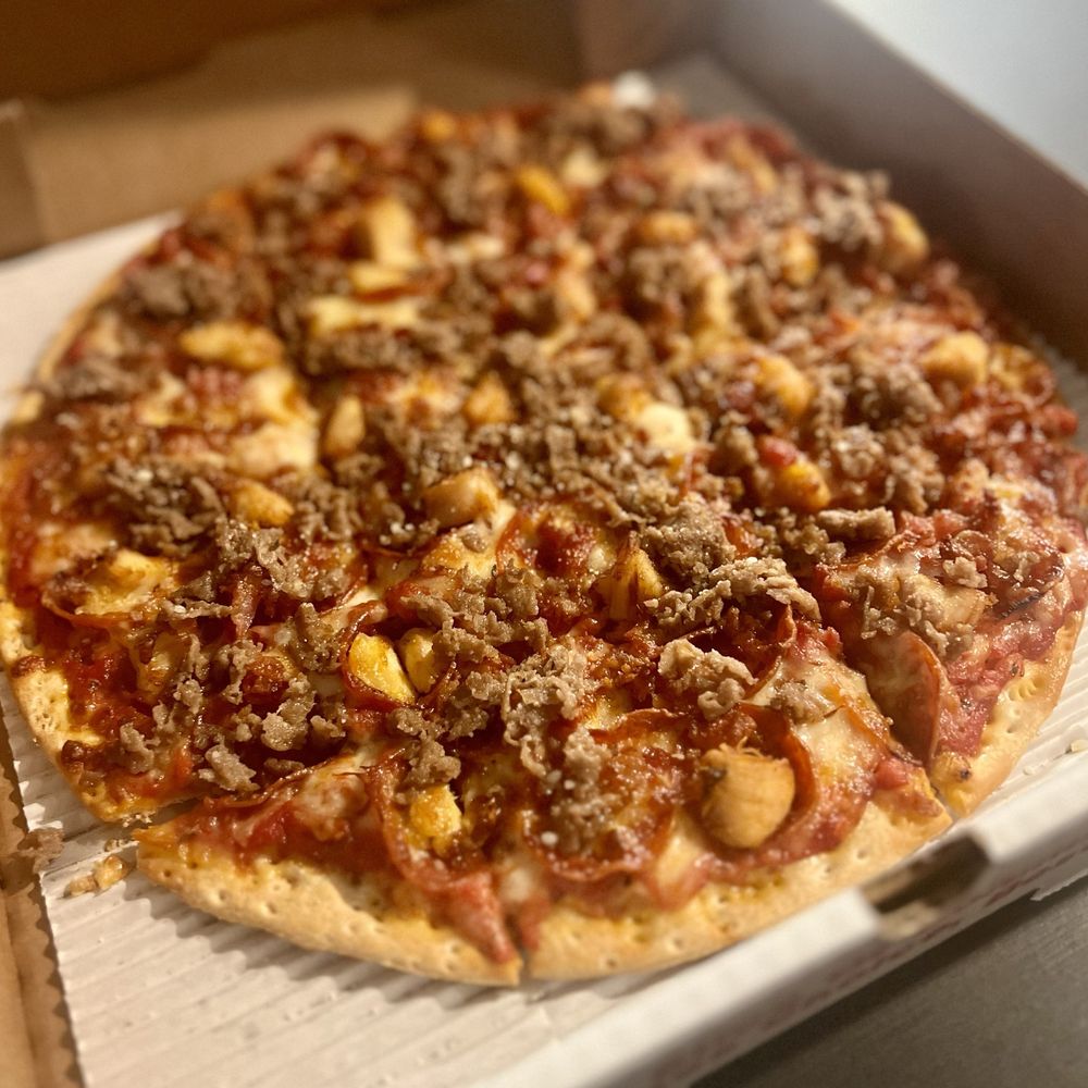 Casa Di Pizza - Meats Lover Pizza - Pizza Near Me - Columbus, Ohio Casa Di Pizza - Meats Lover Pizza - Pizza Near Me - Columbus, Ohio