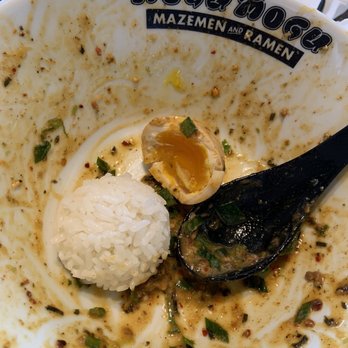 WADAYA - Scoop of rice at the end 4.04.23 - Ramen Near Me - Fullerton, California WADAYA - Scoop of rice at the end 4.04.23 - Ramen Near Me - Fullerton, California