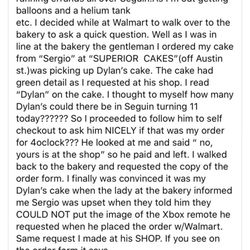 Superior Cakes and Bakery - Caught in the act!