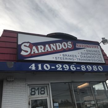 Sarandos Automotive Technology - Auto Repair Near Me - Towson, Maryland Sarandos Automotive Technology - Auto Repair Near Me - Towson, Maryland