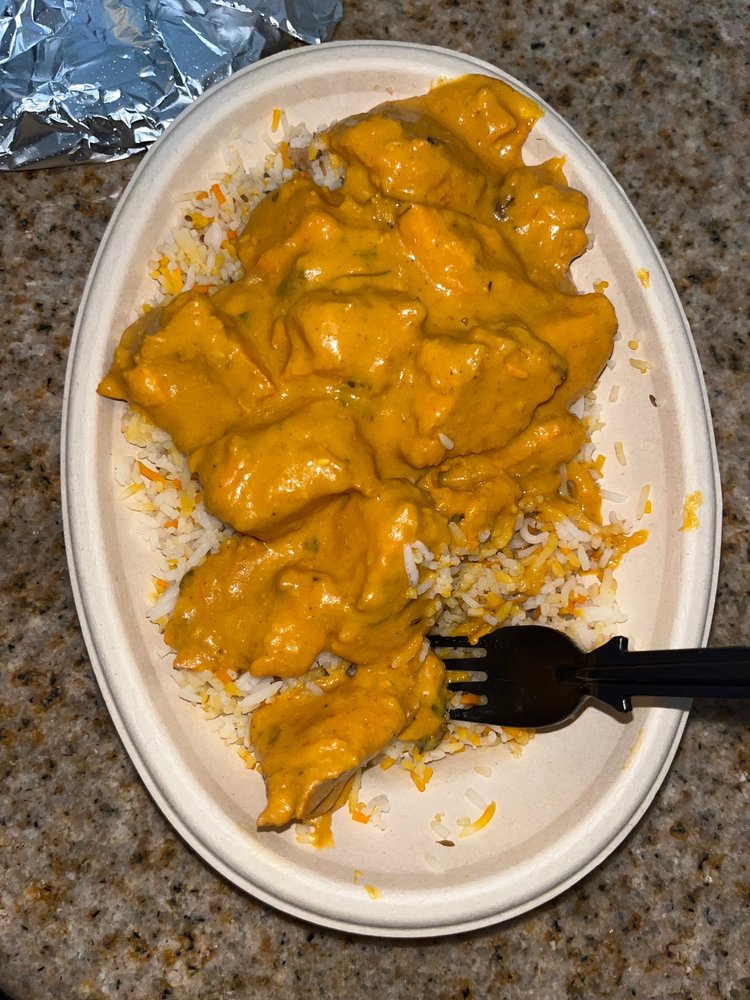 Food from Tikka Shack Indian Grub