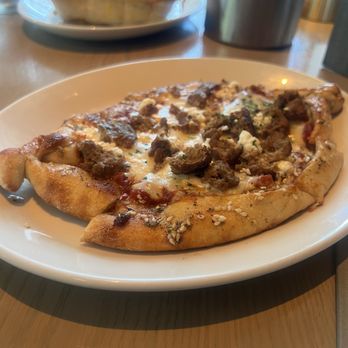 Del Mar Columbus - Spicy Lamb Sausage Flatbread is a must get! - Mediterranean Near Me - Columbus, Ohio Del Mar Columbus - Spicy Lamb Sausage Flatbread is a must get! - Mediterranean Near Me - Columbus, Ohio