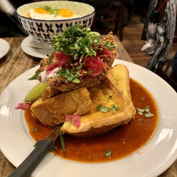 Jam Cafe on Beatty - Chicken French toast - Breakfast & Brunch Near Me - Vancouver, British Columbia Jam Cafe on Beatty - Chicken French toast - Breakfast & Brunch Near Me - Vancouver, British Columbia