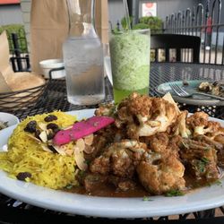 Zooroona - Veggie Cauliflower & Eggplant; Limonana
