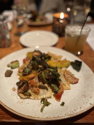 Photo of Central - Montgomery, AL, US. Vegan Ravioli