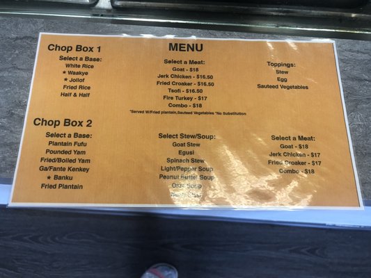 Menu photo 2 The Hunger Tamer Laurel, MD