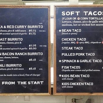 Bueno y Sano - FULL MENU (PS, thank you B&S for vegetarian & vegan options!) - Mexican Near Me - Springfield, Massachusetts