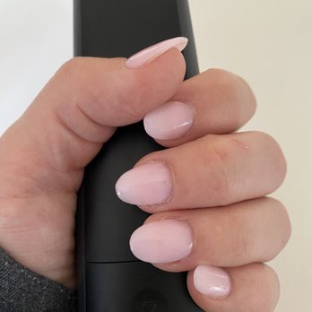 Nail Fervour - Light pink white dipped natural nails - Nail Salons Near Me - Lawrenceville, Georgia Nail Fervour - Light pink white dipped natural nails - Nail Salons Near Me - Lawrenceville, Georgia