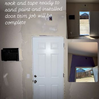 Al & Dans Home Services - Exterior door installed sheet rock and tape - Plumbing Near Me - Hollister, California Al & Dans Home Services - Exterior door installed sheet rock and tape - Plumbing Near Me - Hollister, California