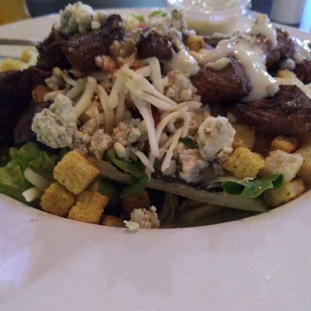 Wayside Inn - Pittsburgher Salad without the fries. Excellent! - Chicken Wings Near Me - Shamokin, Pennsylvania Wayside Inn - Pittsburgher Salad without the fries. Excellent! - Chicken Wings Near Me - Shamokin, Pennsylvania