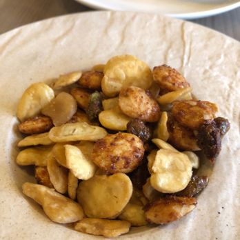 Ash'Kara - Middle East Snack Mix Marcona Almond, Pistachio, Pomegranate, Dried Fava - Mediterranean Near Me - Denver, Colorado